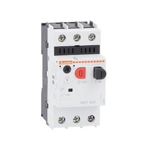 LOVATO Electric - Motor protection circuit breaker, IEC breaking capacity Icu 100kA at 400V, 0.1...0.16A, SM1P0016